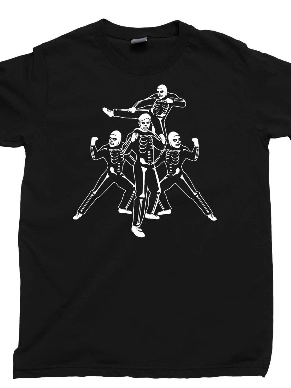 Black Skeleton Crew Graphic Tee - Men